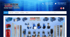 Desktop Screenshot of nortekpompa.com