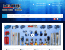 Tablet Screenshot of nortekpompa.com